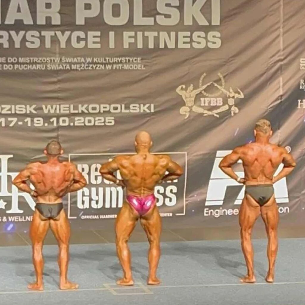 Zawodnicy na scenie Pucharu Polski IFBB
